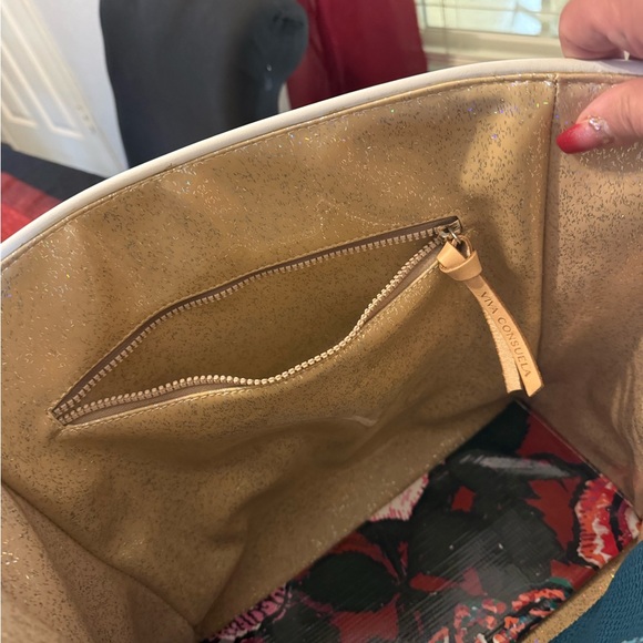 Consuela Leopard Print Tote with Multicolor Straps - Picture 7 of 14